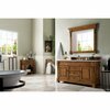 James Martin Vanities Brookfield 60in Single Vanity, Country Oak w/ 3 CM Carrara Marble Top 147-114-5371-3CAR